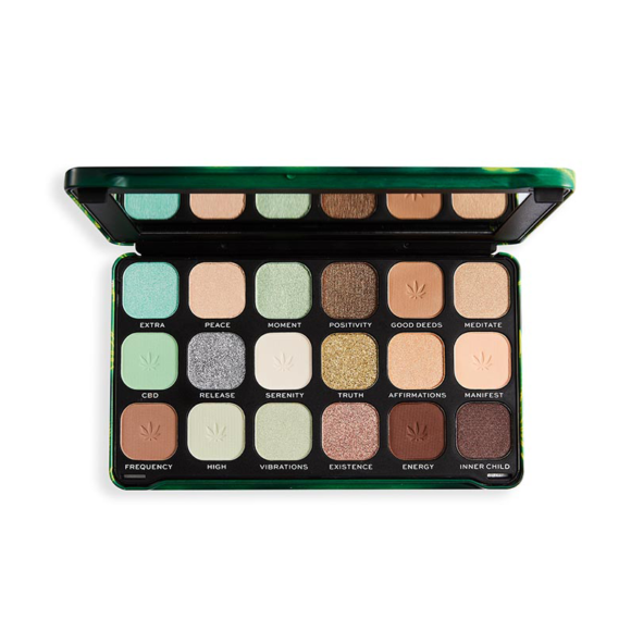Palette occhi Stay Chilled con CANNABIS sativa