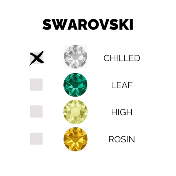 SWAROVSKY-1/4COLORI-BIANCO-CHILLED