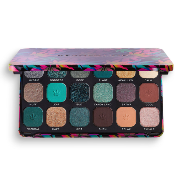 Palette occhi Chilled con CANNABIS sativa