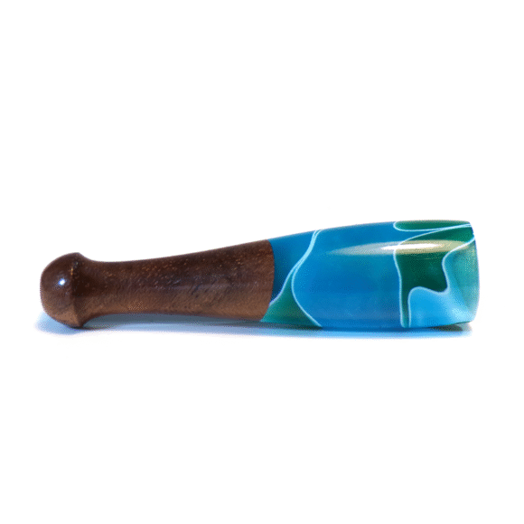 Holder Slim CLASSIC in NOCE e RESINA