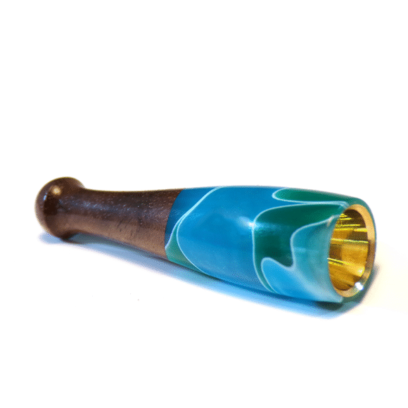 Holder Slim CLASSIC in NOCE e RESINA - immagine 2
