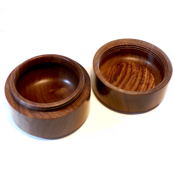 Wooden Jar in Noce e Bali - immagine 4
