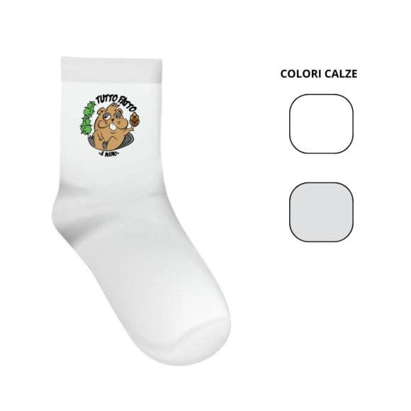 Calze TF - Logo scritte nere - senza sfondo