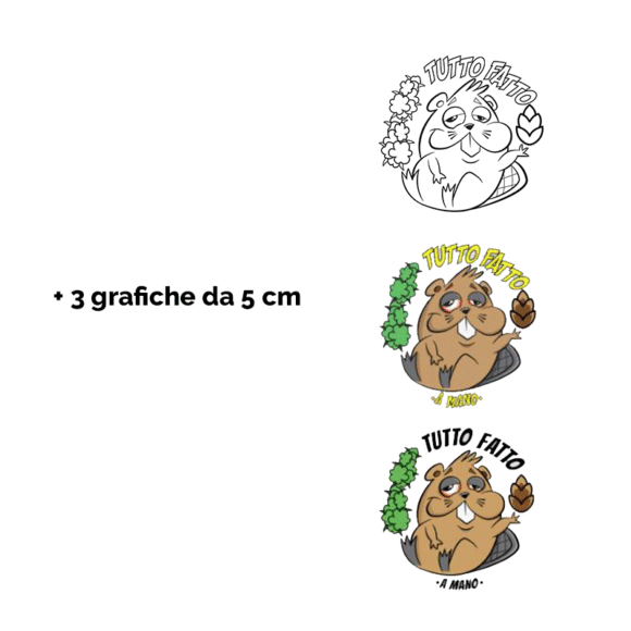 DTF per Tessuto - varie grafiche T.F. senza sfondo 9PZ - immagine 2