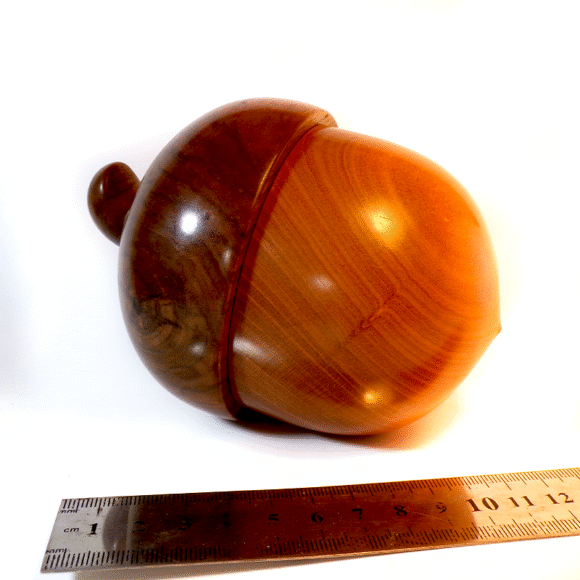 GHIANDA XXL - Wooden Jar in Noce e Ciliegio - immagine 4
