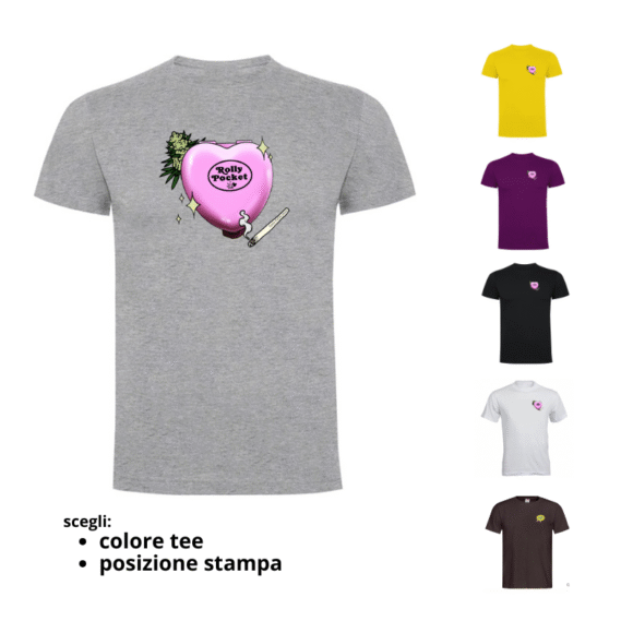 T-Shirt T.F. - RollyPocket-weed