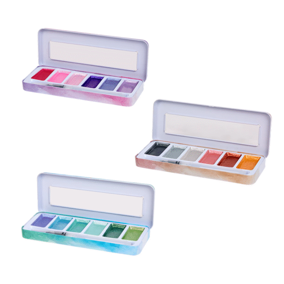 Acquarelli Metallizzati - 3 DIVERSE PALETTE