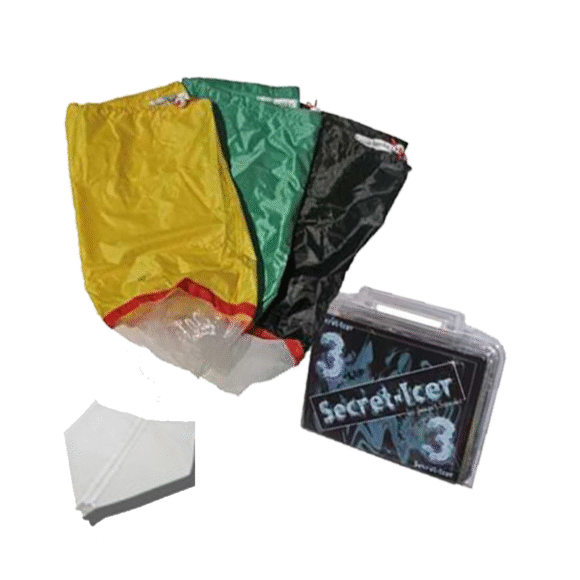 Kit Ice o Lator: Secret Icer-  3 Borse + Maglia piramidale
