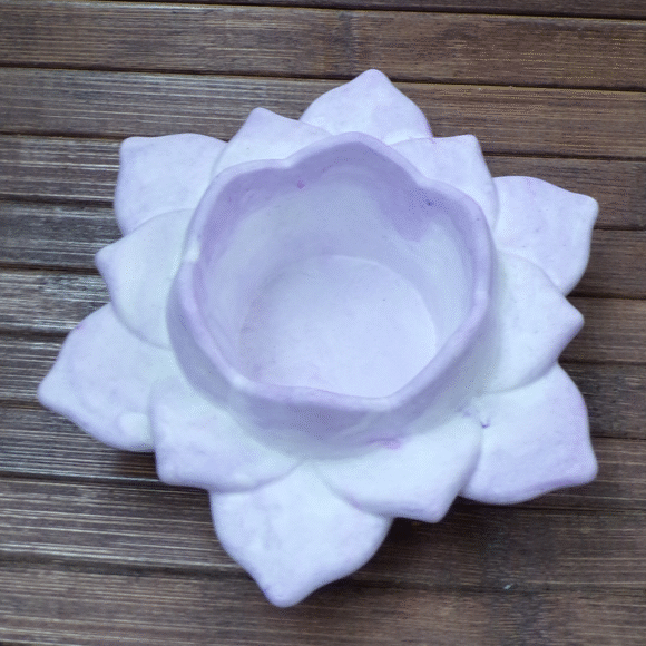 "FIOR DI LOTO" contenitore in ceramica - Colora il Tuo Relax - immagine 5