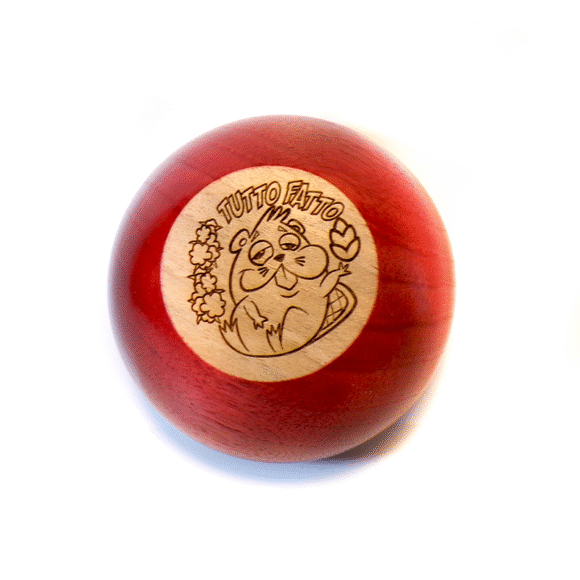Mistiera COLOR  Ø7cm -ROSSO logo TF - alta - immagine 3